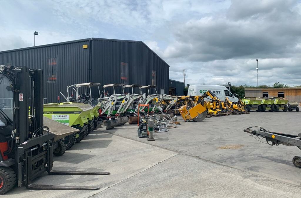 Eco Plant Hire the only combustion FREE Plant Hire Company in Ireland