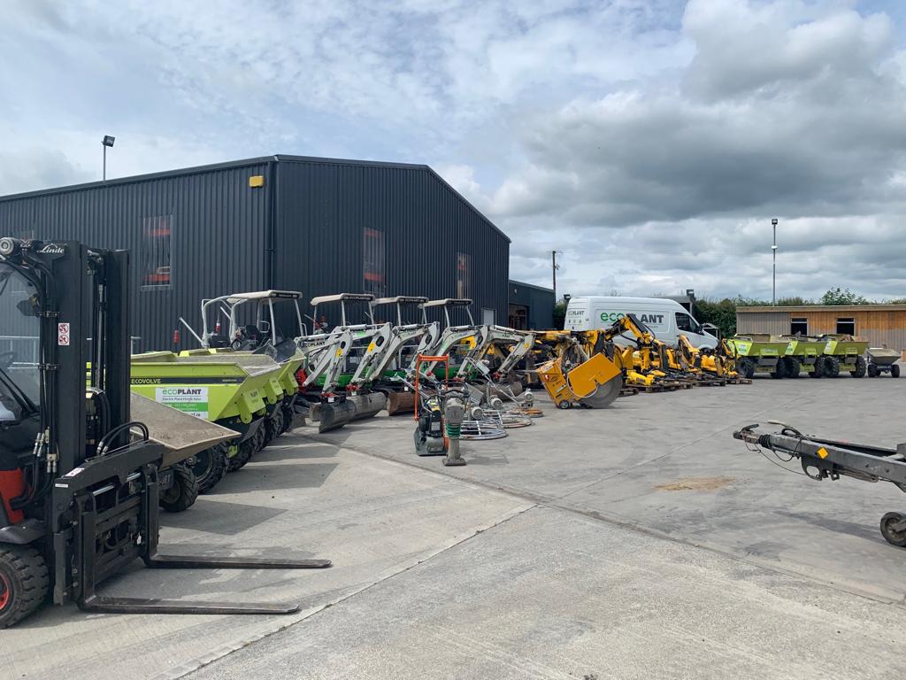 only fully electric plant hire company in ireland