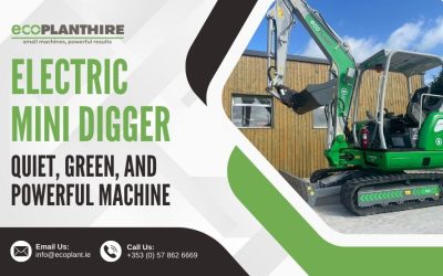 Electric Mini Digger: A Quiet, Green, and Powerful Machine
